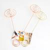 20pcs Table Number Holder Round Table Stand Wedding Card Stand Paper Favor Clip