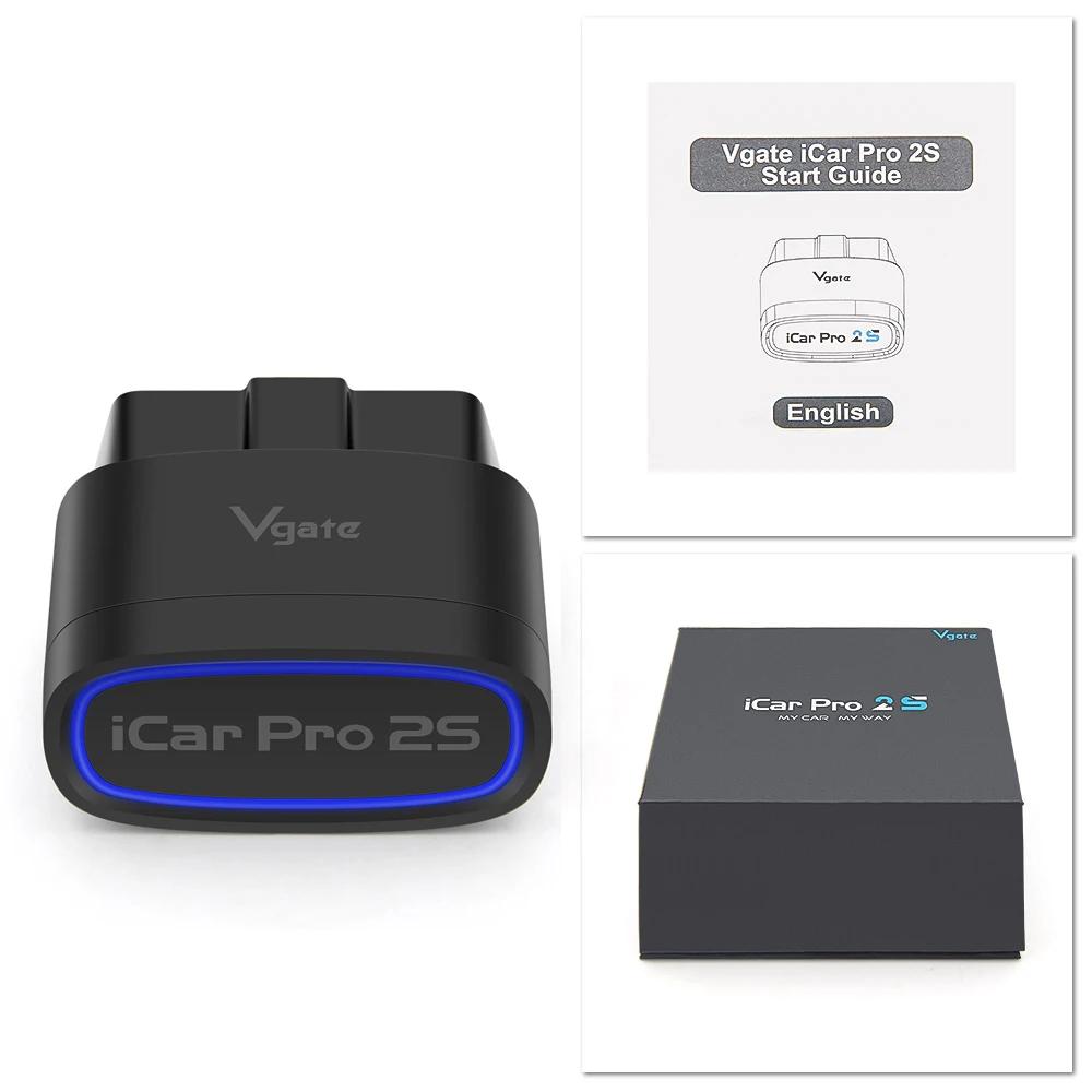 

Vgate iCar Pro 2S OBD2 Diagnostic Tool ELM327 Bluetooth 5.2 Auto Scanner Support Android/IOS V2.3 Auto Scanner iCar Pro 2S