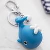 Whale LED Sound Keychain Mini Flashlight & Bag Pendant