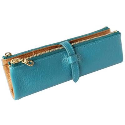 CCOMPANY LIMITED Lupo 2 Second Genuine Italian Leather Pencil Case (Sky Blue)