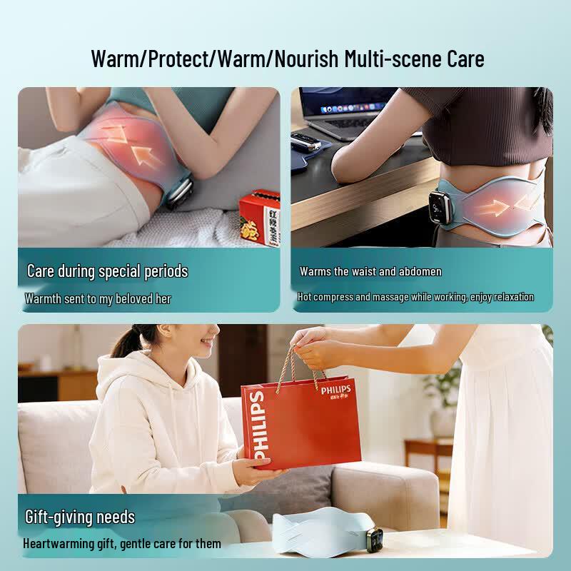 Philips Lumbar Massager & Warm Palace Belt CN Plug (adapter Included)