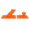 2Pcs Woodworking Push Block Plastic Carpenter Safety Tool for Table Saw Router Jointer Shaper Bandsaw Router Orange