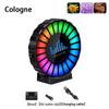 2-in-1 Car RGB Music Rhythm Lamp With Aromatherapy Sound-Activated Light Rechargeable Vent Clip Car Fragrance Ambient Light