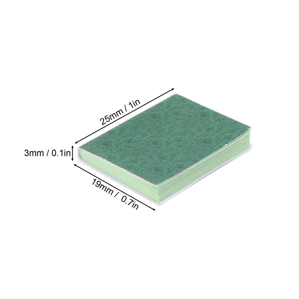 4pcs 1:12 Scale Dollhouse Miniature Books Mini Books Decoration Toy Accessories