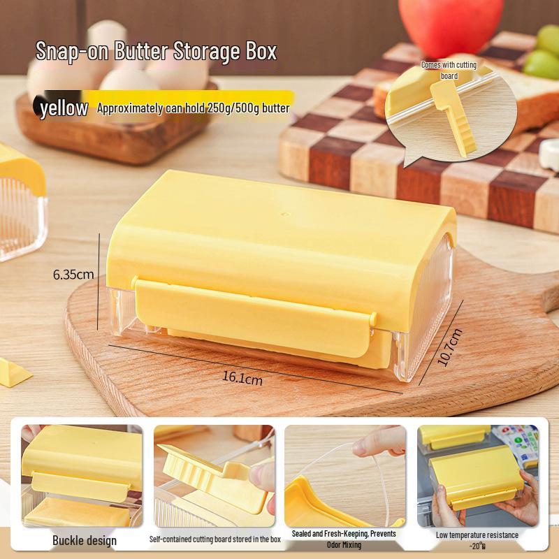 Butter Slicer and Storage Box: Freshness Keeper & Portioning Solution