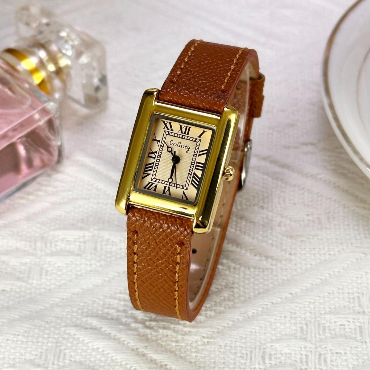 Dai Lanfu Women's Fashion Rome Dial Watch Luxury Dress Watch Leather Strap Brand Quartz Wristwatches Dropshipping Clock Reloj Mujer