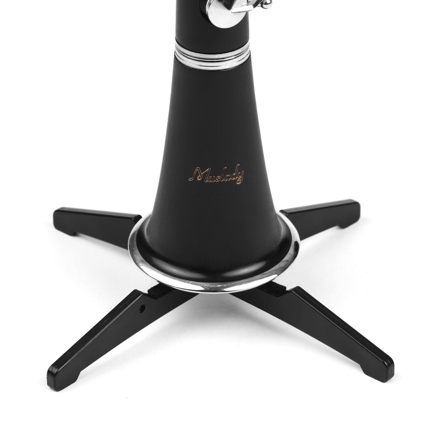 

Съемная подставка-держатель для кларнета Поддержка Портативный Легкий Пластиковый материал чёрный