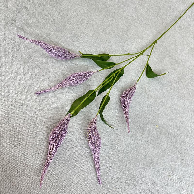 Artificial Flower Collection With Durable Plastic For Wedding Decoration And Gift Use LightPurple