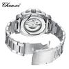 CHENXI Luxury Business Mechanical Watch Man Automatic Luminous 45mm Large Arabic Numerals Skeleton Dial Men's Watches Waterproof