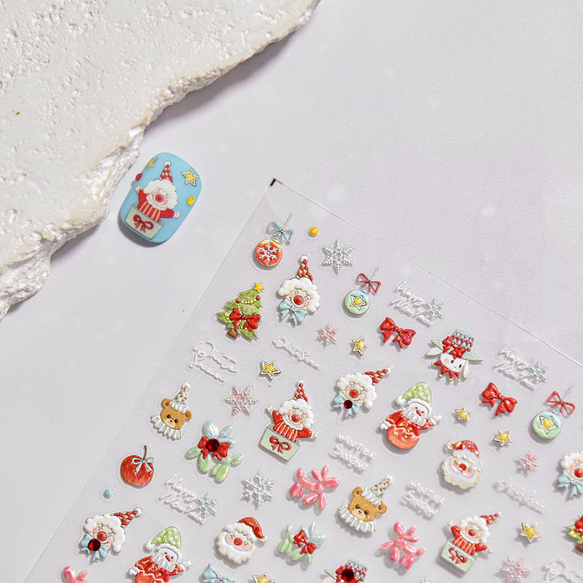 

Tomoni Crystal Rose Nail & Candlestick Stickers - Xiaohongshu Stylish Phone Case Décor
