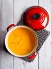 Le Creuset EOS Casserole, 20cm, Orange, Cast Iron, Enamel, Gas/Induction Compatible [Official Japanese Product]