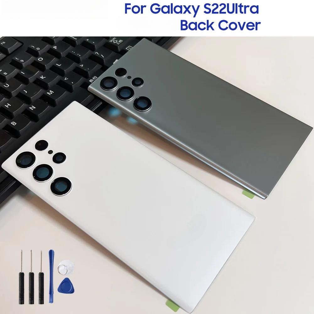 Per Samsung Custodie Cover Posteriore Per SAMSUNG Galaxy S22 Ultra S22Ultra SM-S908B Sportellino Batteria Posteriore Telefono Con Strumento