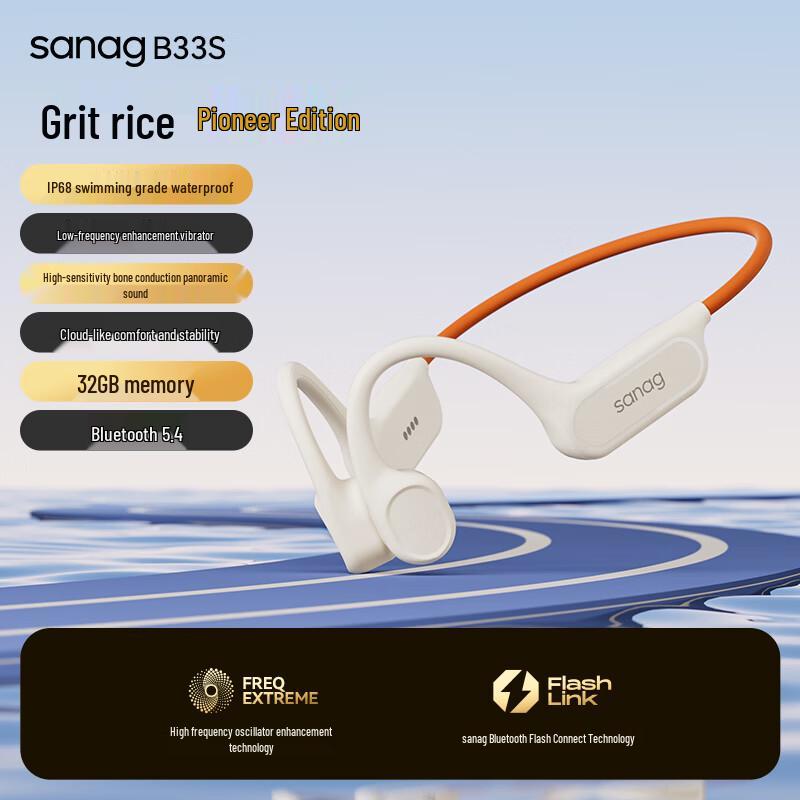 

Saina IPX8 Bone Conduction Swimming Headphones