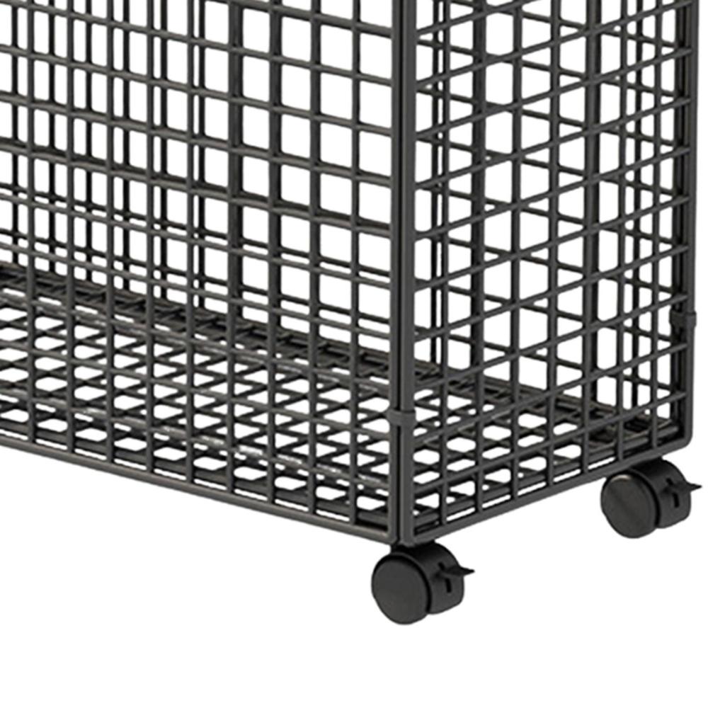 Mat Storage Cart Multifunction Breathable Rack Organizer Basket for Dorm Room Foam Roller Workout Block Resistance Bands