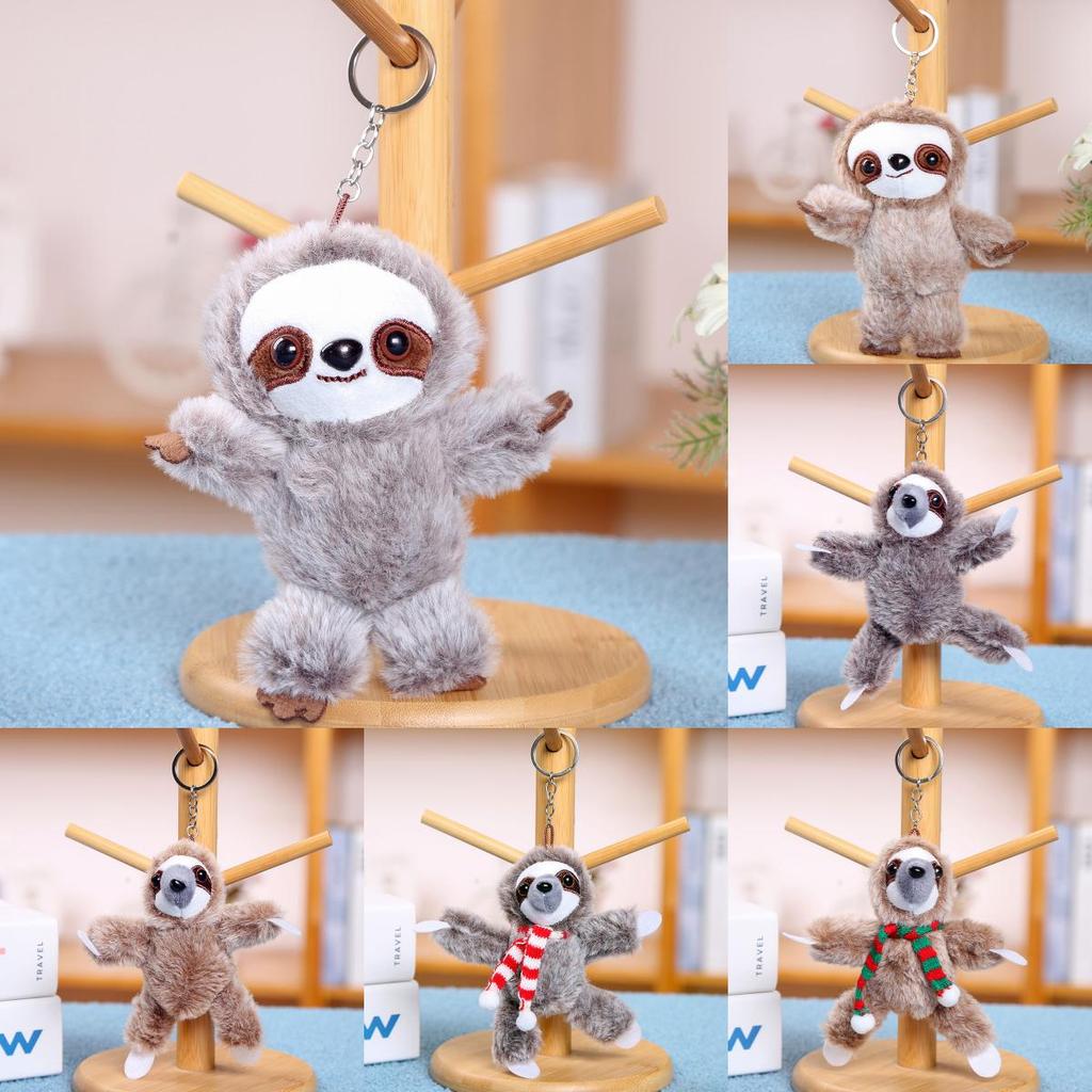 Folivora Keychain Plush Animal Soft Toy For Backpack Accessory And Gift Special