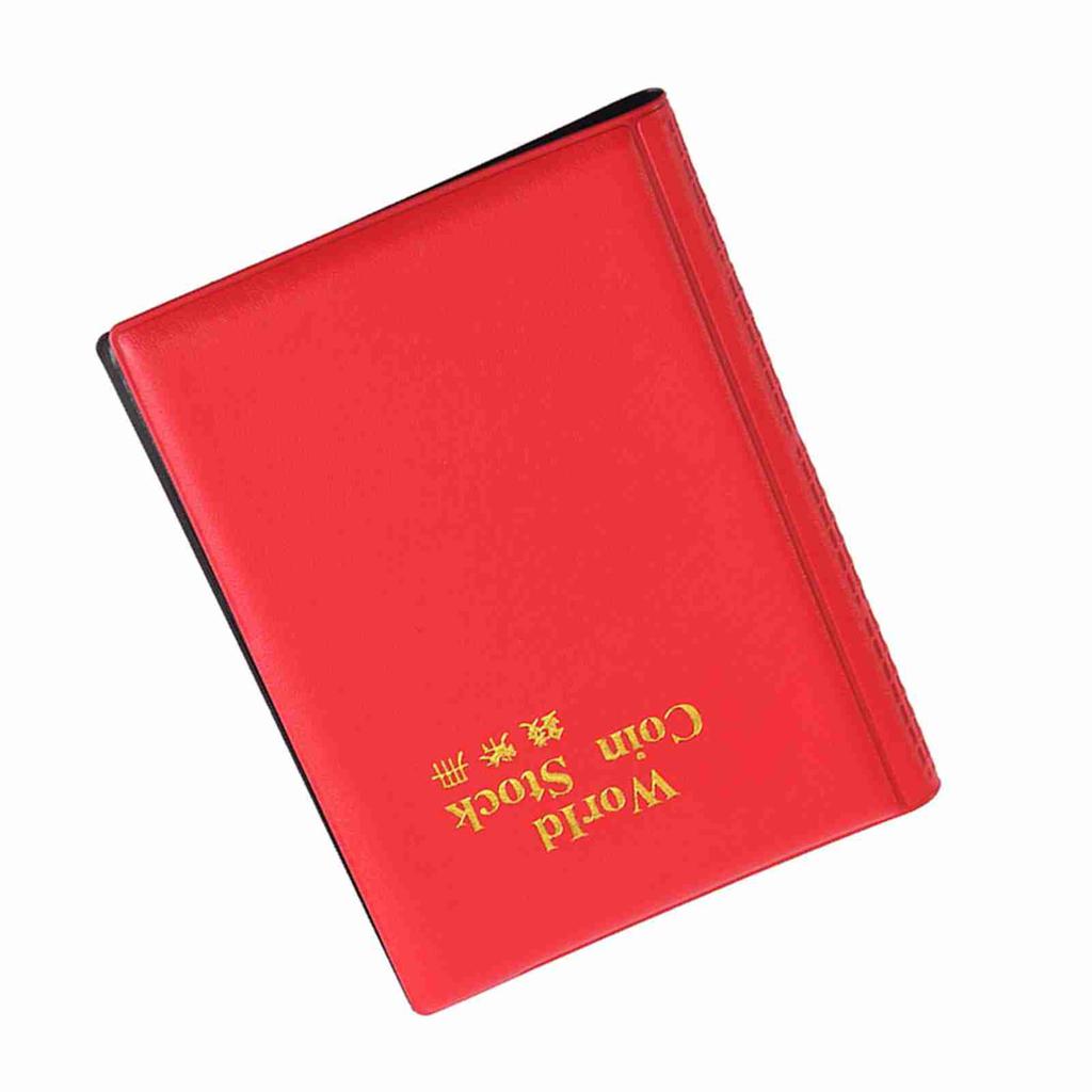 New Design 120 Pockets 10 Pages World Coin Storage Folder Album Money Collecting Holder Book