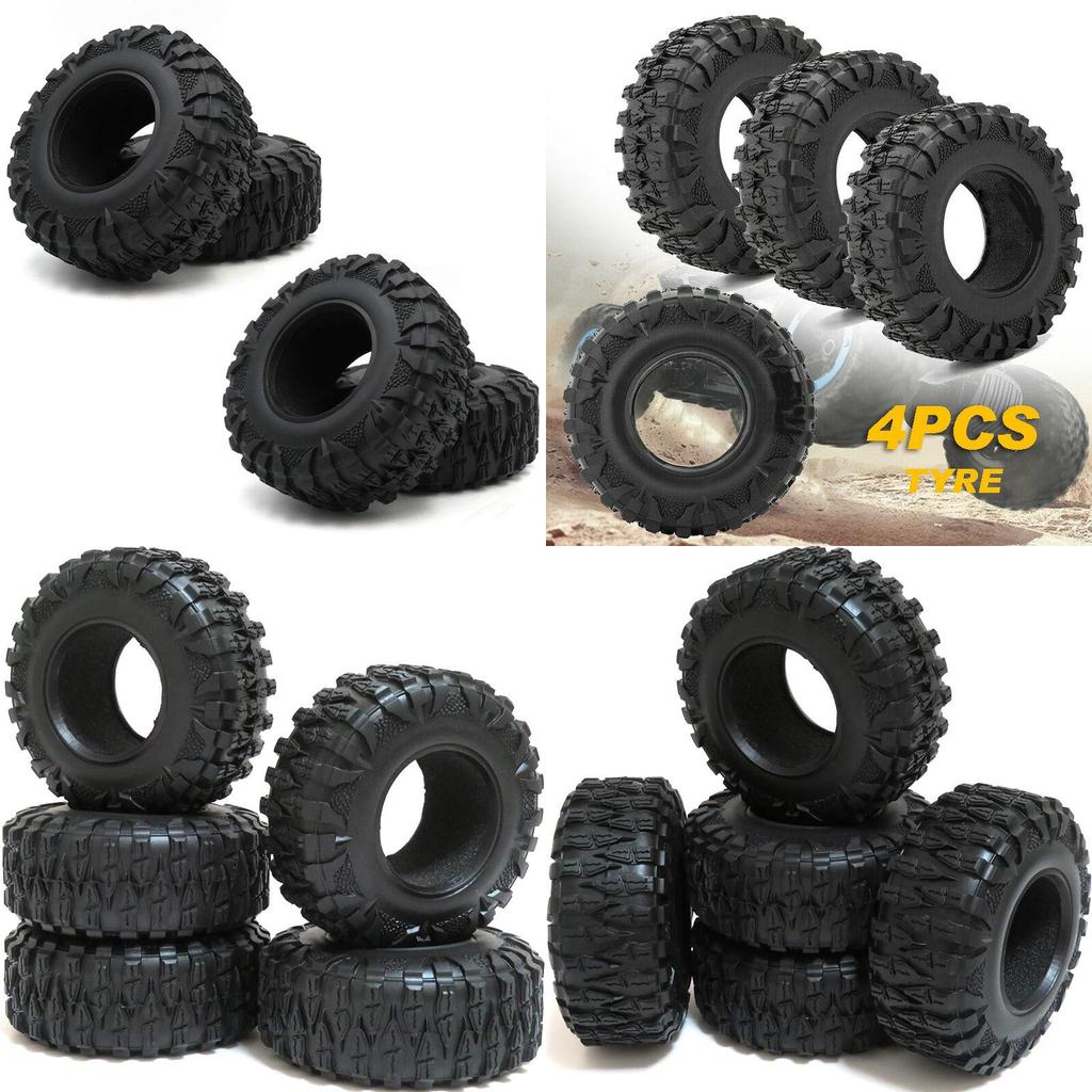 Rugged 2.2'' 120mm Dragon Claw Tires For 1/10 Axial Trx4 Rc Car With Foam Inserts