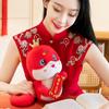 Plush Snake Year Mascot Toy Stuffed Lucky Snake Doll Plushies  Spring Festival