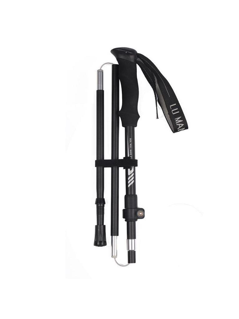 Lightweight Aluminum Folding Telescopic Trekking Pole for Hiking & Climbing