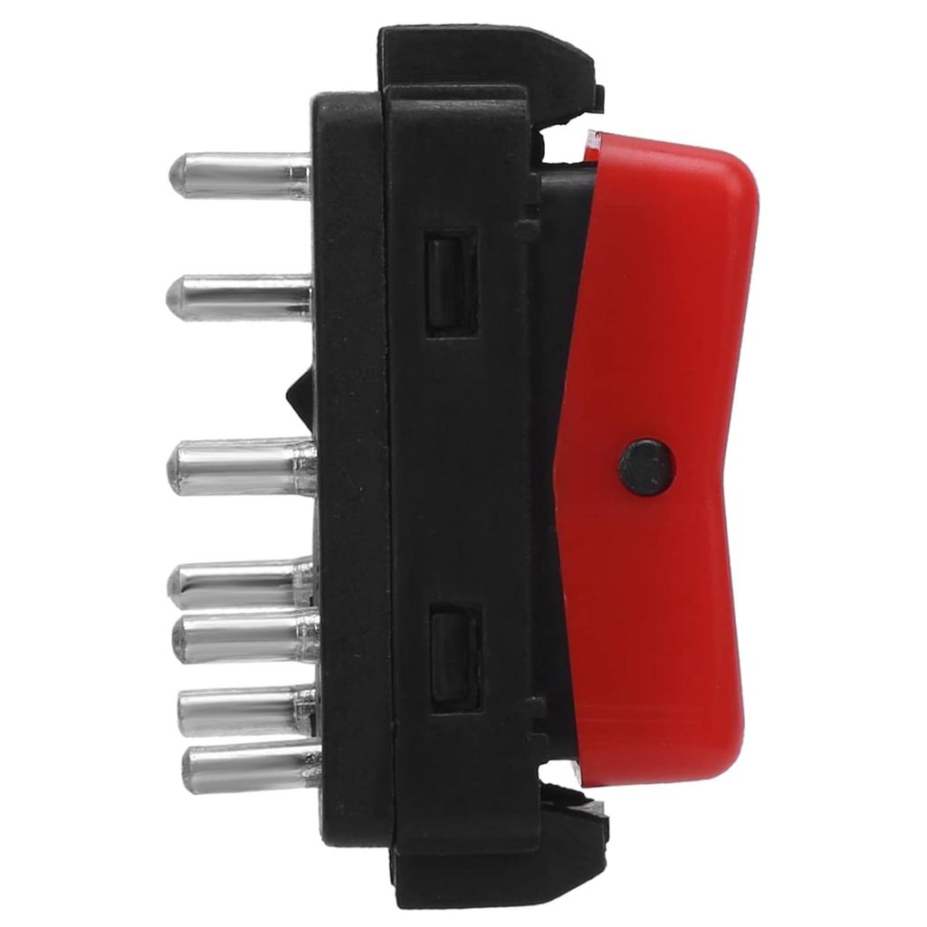 Warning Flasher Switch, Warning Hazard Light Emergency Flasher Switch 1248200110 Red Replacement for W124 W201 W202