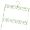 Clothes Drying Hanger with Clips ,Underwear Hanger, Windproof Laundry Rack, Sock Rack