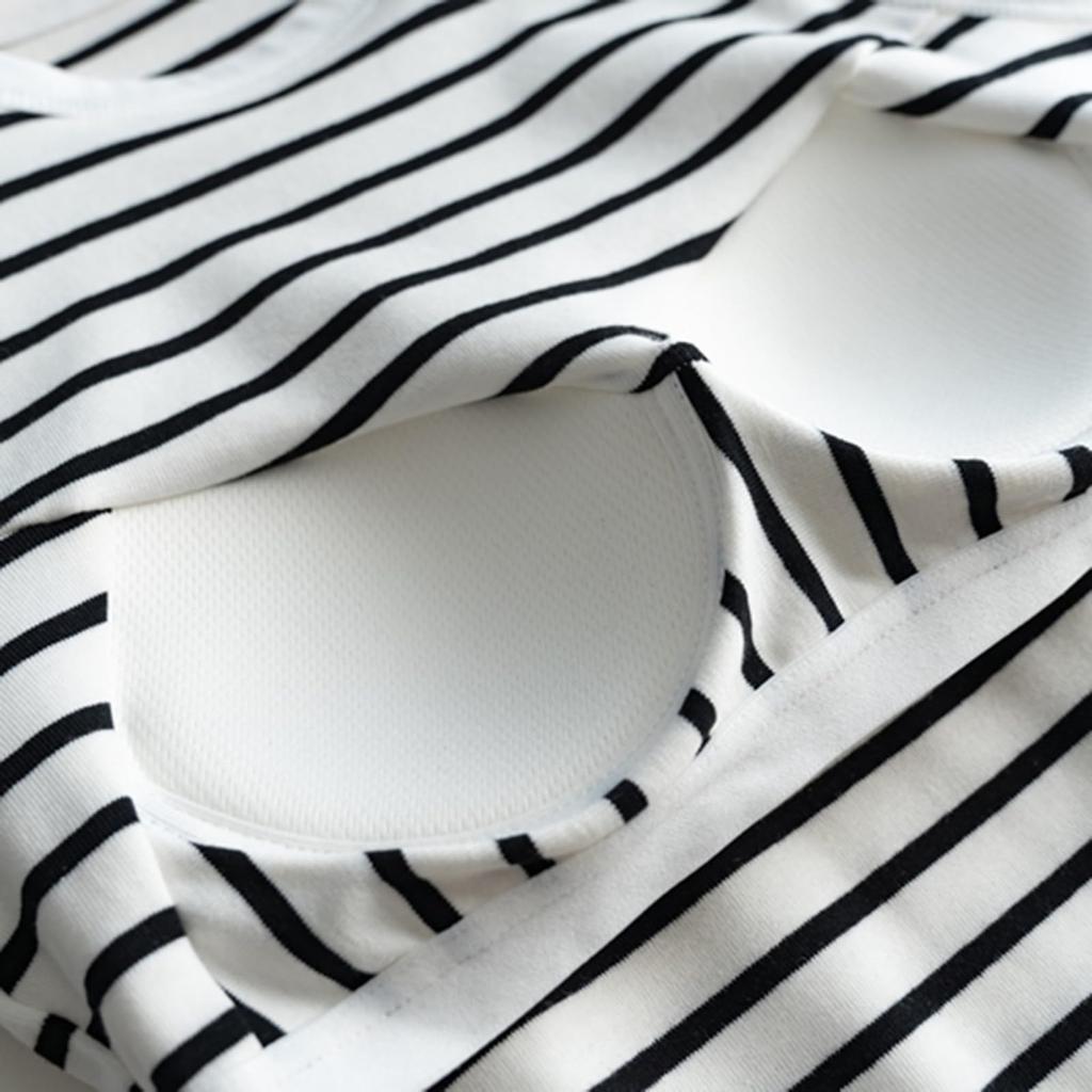 Women's Fashion Non-Steel Ring All-In-One Wth Bra Pads Camisole Vest Bottoming Shirt Sexy Large Size Underwear