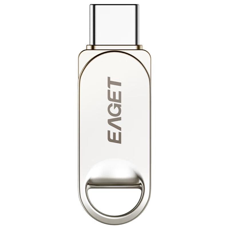 

EAGET HT10 Dual-Port Type-C USB 3.2 Rotatable Metal Flash Drive