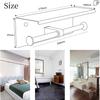 Wall Mounted 304 Stainless Steel Toilet Roll Paper Holder with Shelf, Double Roll Tissue Paper Holder