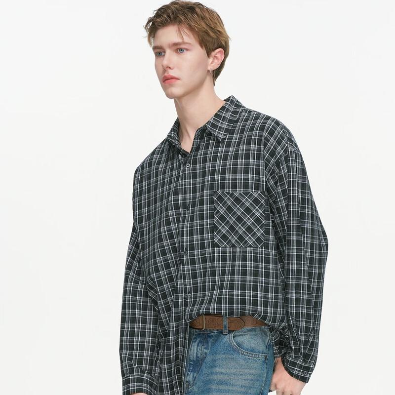 DREAM MADE American Plaid Long Sleeve Shirt