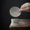 Ruyao Filter Set Retro Lotus Tea Strainer Ceramic Filter Kung Fu Tea Accessories