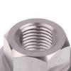 1 Pcs Motorcycles Titanium Hex Flange Hexagon Nuts M5 M6 M8 M9 M10 M12 For Motorcycles And Motorbikes