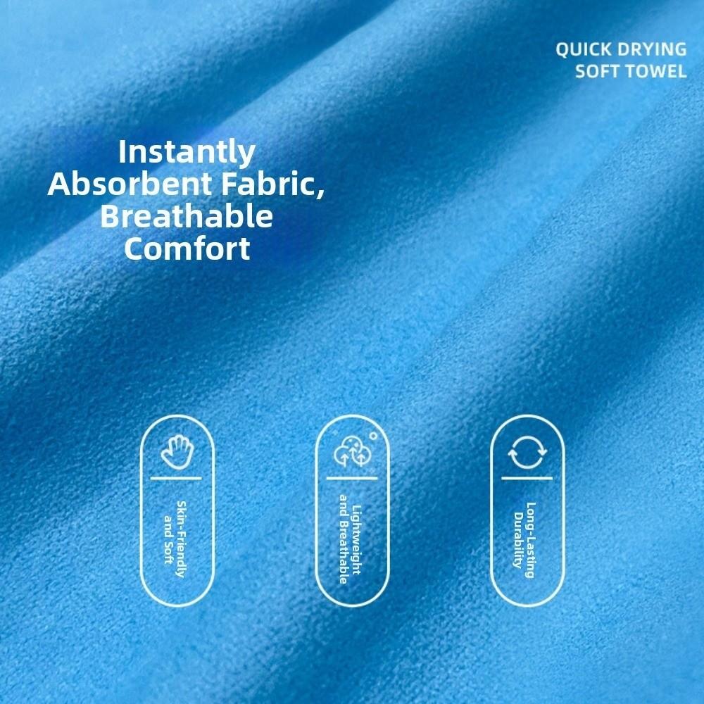 Compact Sweat-absorbing Towels Microfiber Running Towel Fitness Towel  Sports, Swimming, Etc