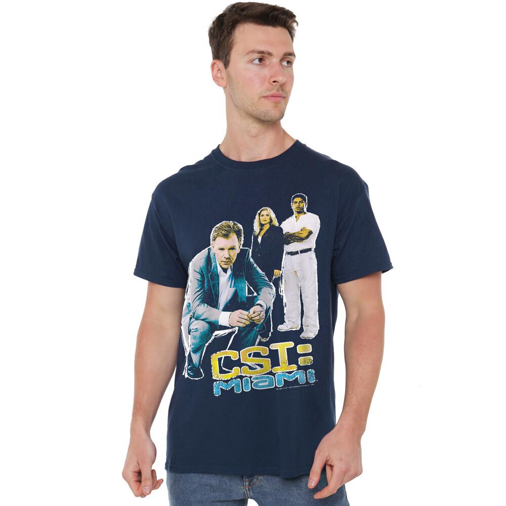 Csi Miami Perspective T-Shirt S-2XL Navy L