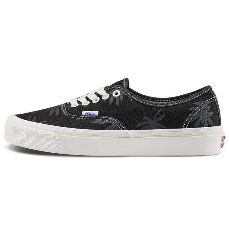 Vans OG Authentic LX 'Island Leaf - Black' (Unisex) Black / Raven Canvas Shoes VN0A4BV9VYO