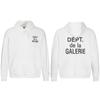 Graffiti Letter Print Hooded Sweatshirt Jacket Men Loose Fit Streetwear Long Sleeve Cotton Pullover