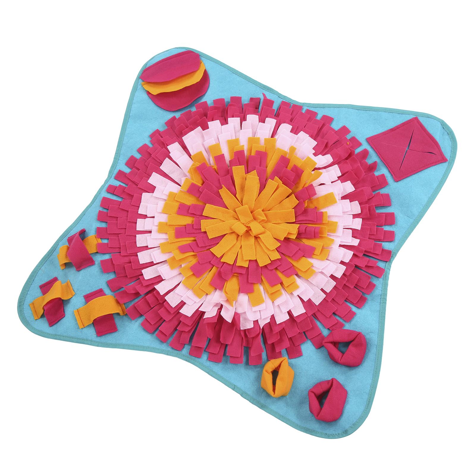 Pet Sniffing Pad Dog Sniffing Training Blanket Encourages Natural Foraging Skills for Indoor Outdoor Activities