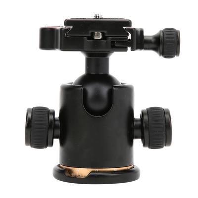 BK-03 Dämpfender Universal-Stativ-Kugelkopf aus Aluminiumlegierung mit Wasserwaage für DSLR-Kamera