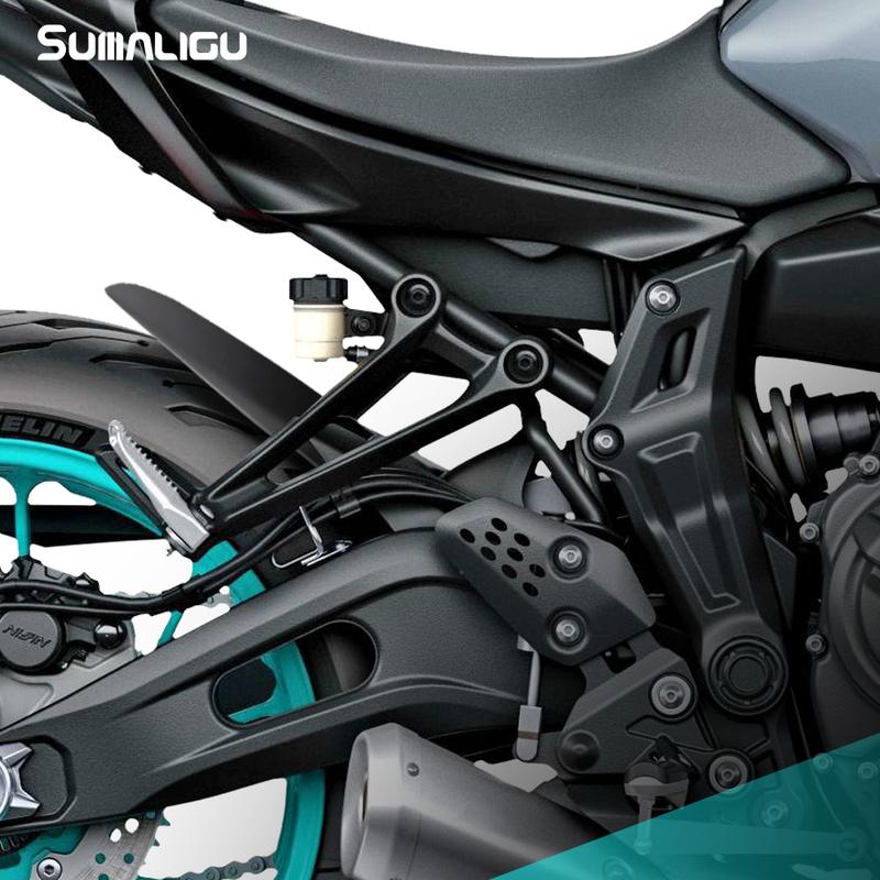 For YAMAHA Tracer 7 GT Tracer 700 MT-07 motorcycle accessories rear fender extension extension plate waterproof sputtering