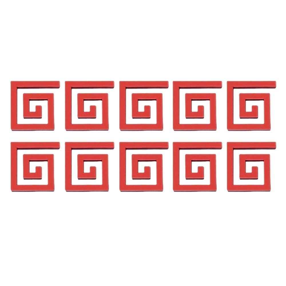 10pcs 3D Mirror Self-Adhesive Waistline Self-Adhesive Edge Strip Decoration Corner Line  Wall Decor