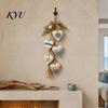 Boho Wooden Wall Decor Farmhouse Hanging Heart with 5 Layer Hearts, Vintage Wood Style Sign Trinket Shelf Art for Living Room Bedroom, Decoration And
