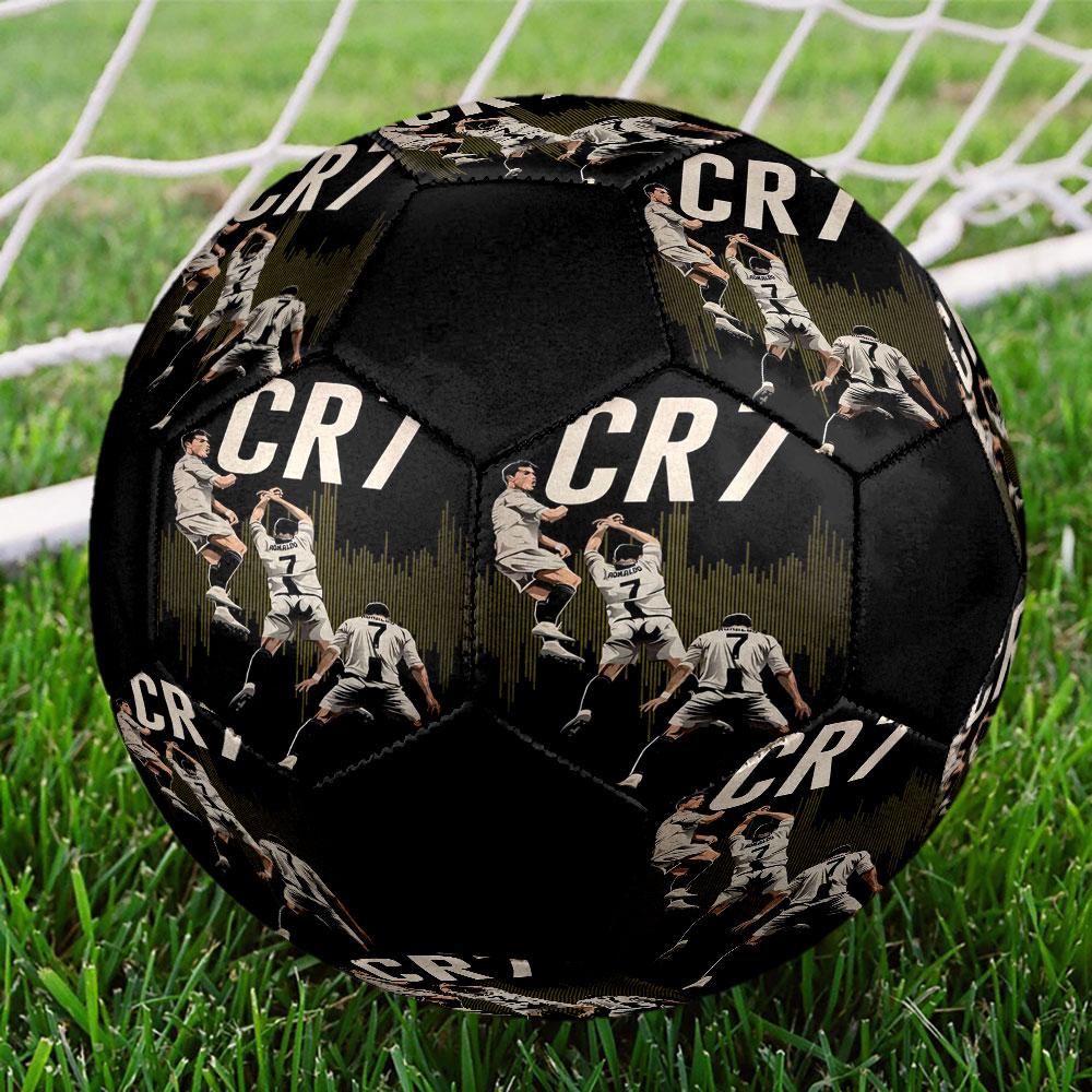 Size 5 Printed Football Resistant Outdoor Training Soccer Ball
