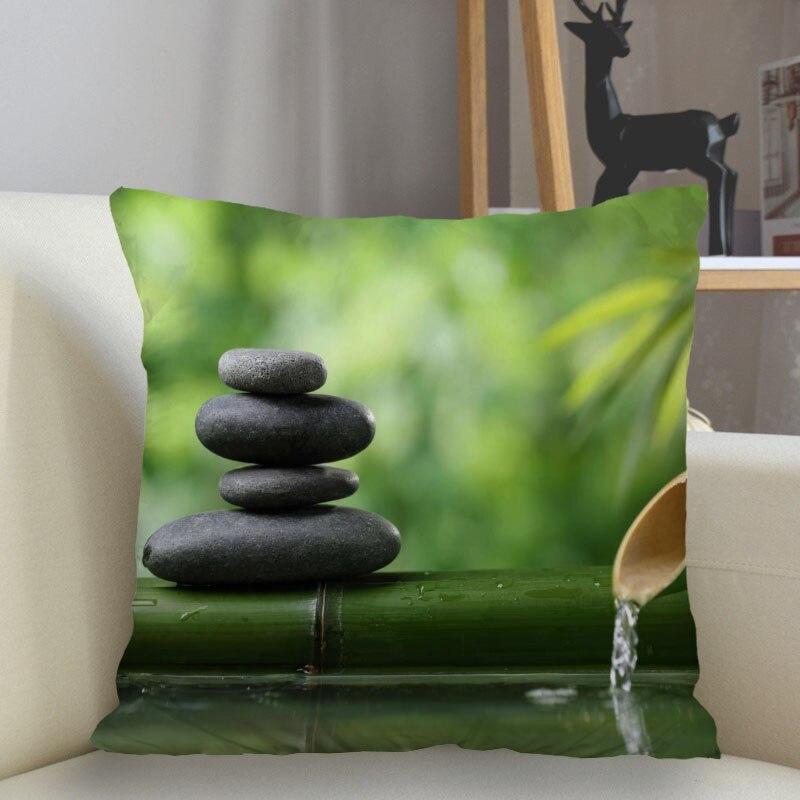 New Zen Stone Pillowcase Sofa Decoration Cushion Cover Pillowcase Home Decoration