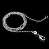 40cm,45cm,50cm,55cm,60cm Thin Chain Fashionable R Jewelry Pendant with Chain Thin Chain Necklace