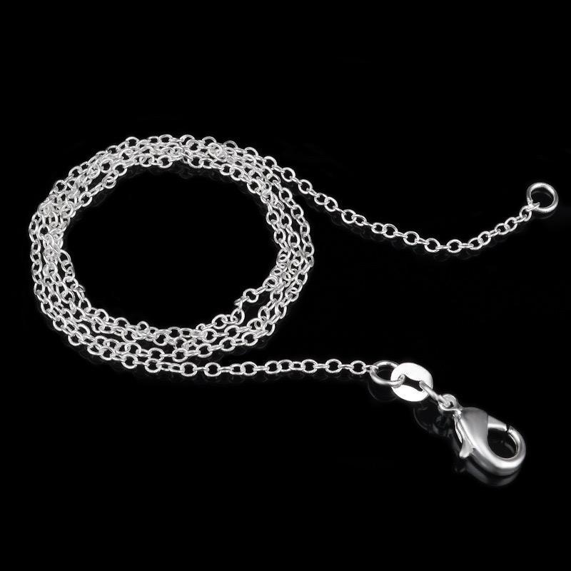 40cm,45cm,50cm,55cm,60cm Thin Chain Fashionable R Jewelry Pendant with Chain Thin Chain Necklace