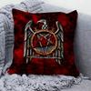 S-Slayer Heavy Metal Band Pillow Cover For Bedroom Room And Living Room Sofa Decorative Cushion Cover