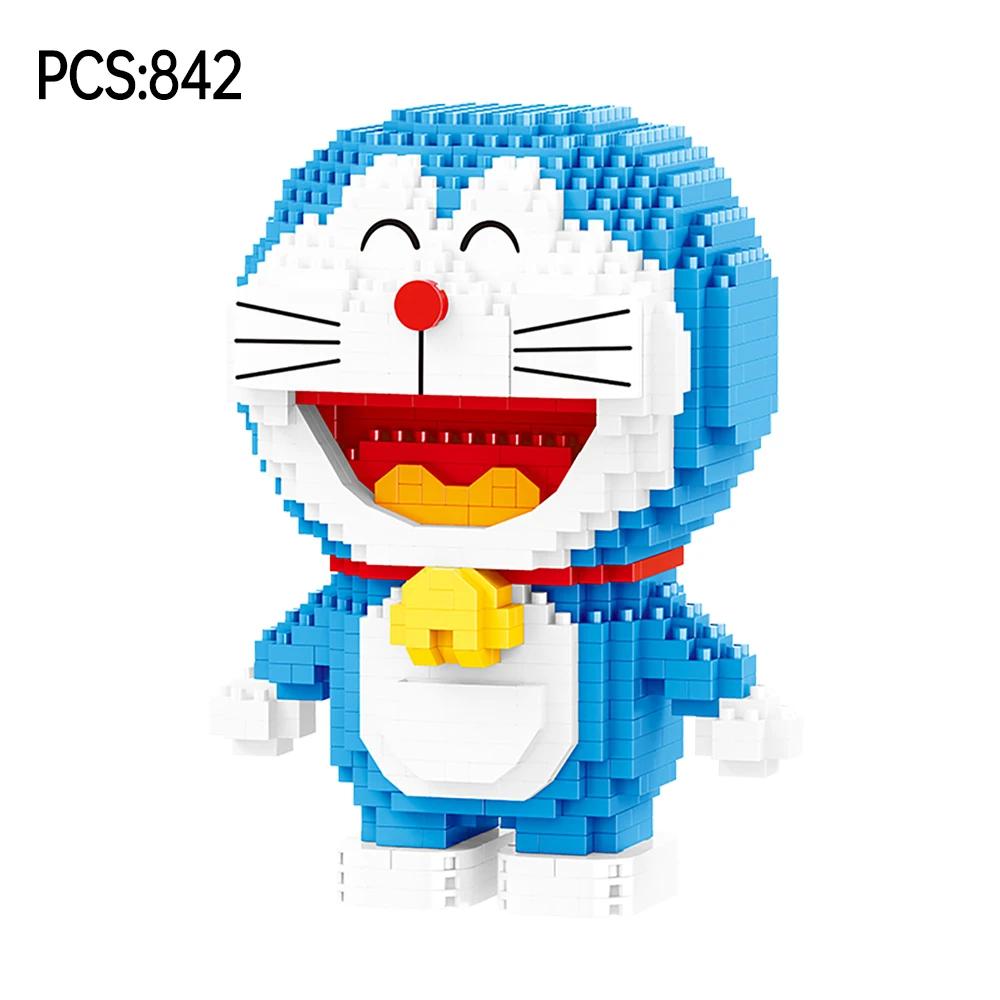 

BALODY Mini Robot Cat Model - ABS Cartoon Building Blocks Toy, Perfect as Children s Gift and Desktop Decoration