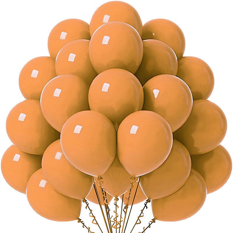 Einfarbiges 10-Zoll-Matte-Latexballon-Set für Kindergeburtstagsdekoration