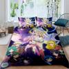 Anime/cartoon Style Tsukino Usagi Three-piece Luxury Bedding Set, Including Large and King Sizes, Perfect As A Holiday Gift.01