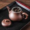 Yixing-Purple Clay Teapot, Large Capacity Teapot, Single Pot with Built-in Stainless Steel Filter, Household Kungfu Tea Set