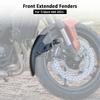 Motorcycle Accessories New Front Fender Extender For Trident 660 Trident660 2021 2022 2023 2024 Wheel Hugger Black